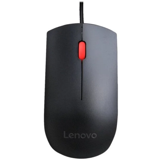 Мышь Lenovo Essential USB Mouse (черный)